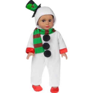 ChristmasSnowmanCostumeForDoll