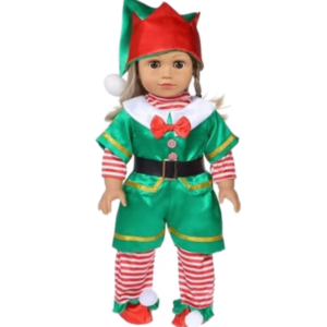 ChristmasClownCostumeForDoll